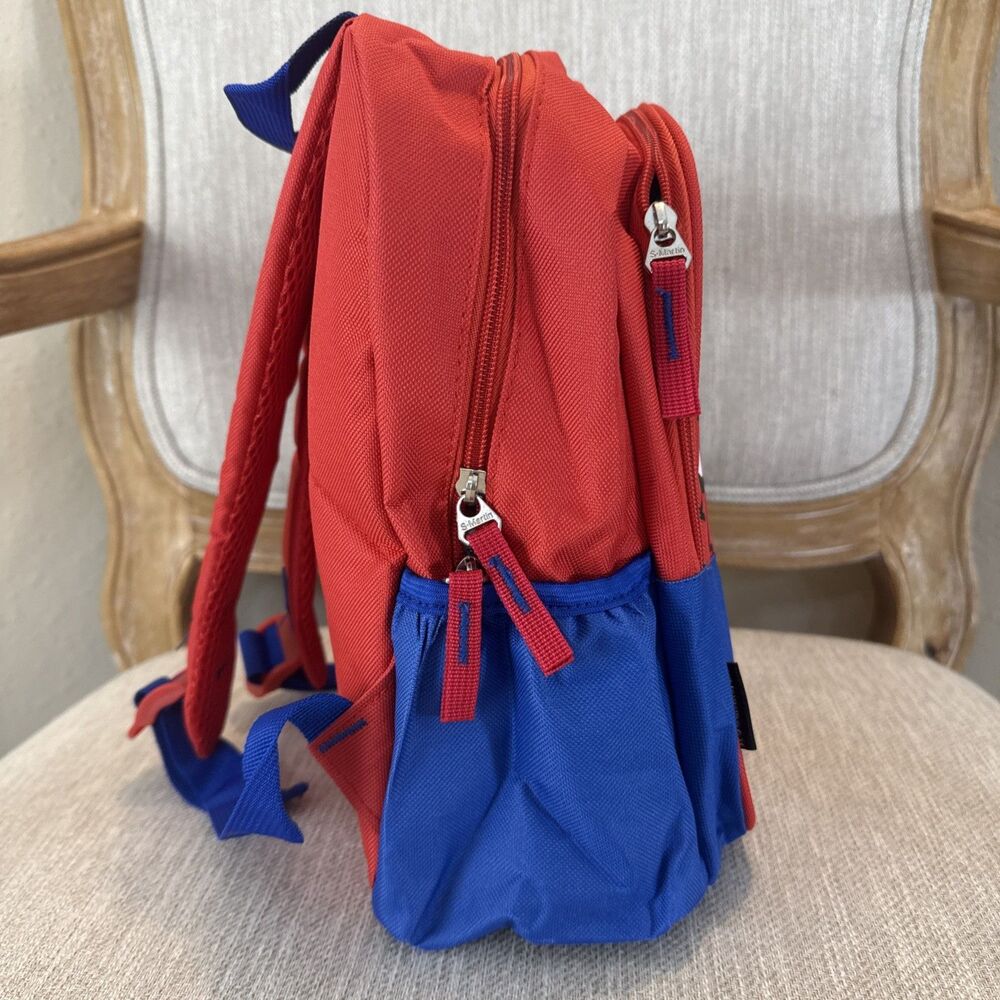 Spiderman Backpack Size S Youth Toddler front pocket Pre K Kindergarten novelty - Picture 4 of 13